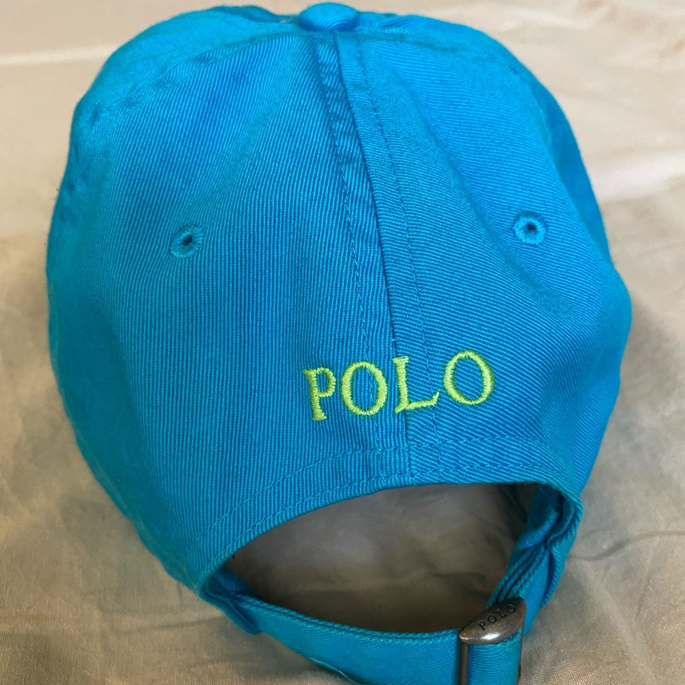 Polo Ralph Lauren Cotton Chino Hat Bright Blue